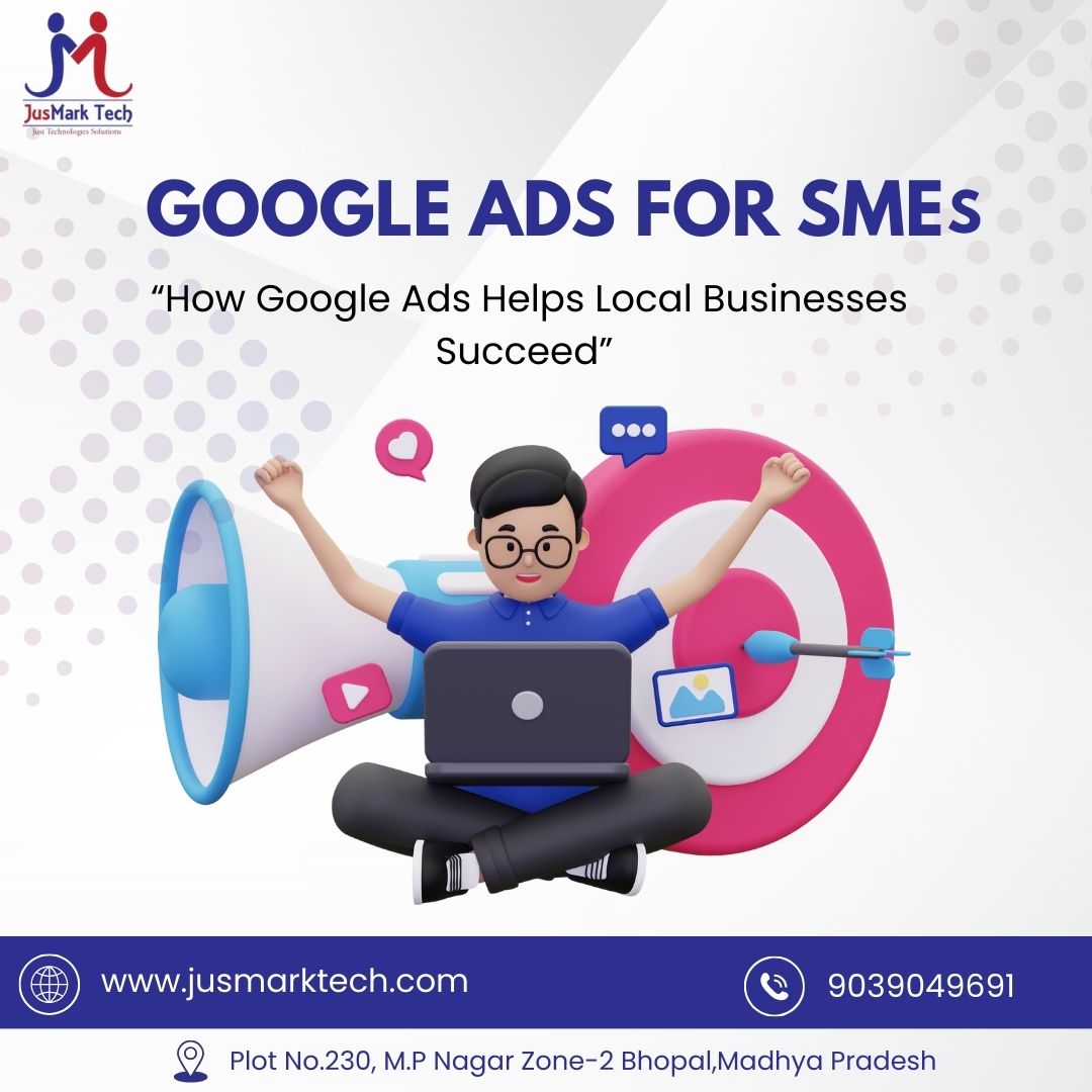 jusmarktech's tweet image. Want more local customers walking through your door?
Google Ads is the easiest way to get found FAST when someone searches for what you offer.

📞 Call now: 91117 78778
🌐 Visit: jusmarktech.com
📍 MP Nagar Zone 2, Bhopal, Madhya Pradesh

✨ Let's grow your business.