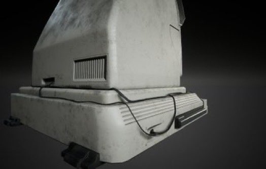 MichaelG_3D's tweet image. 4. 90s concept computer which was very fun to make!