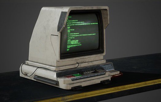 MichaelG_3D's tweet image. 4. 90s concept computer which was very fun to make!