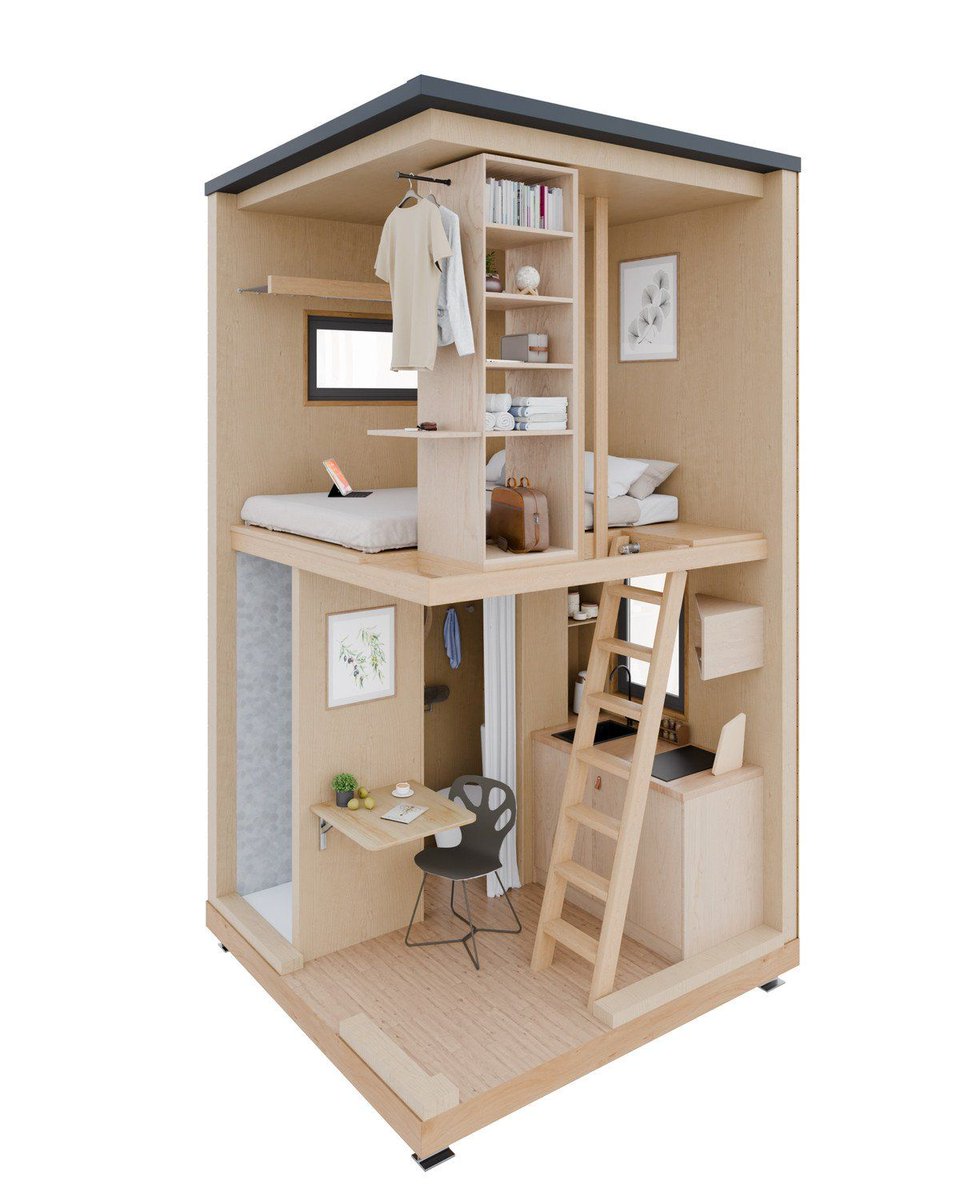 Cette tiny house innovante s'installe sans permis de construire (ni autorisation administrative)
maison-travaux.fr/sinspirer/peti…
#maison #habitat #tinyhouse #permisdeconstruire #construction