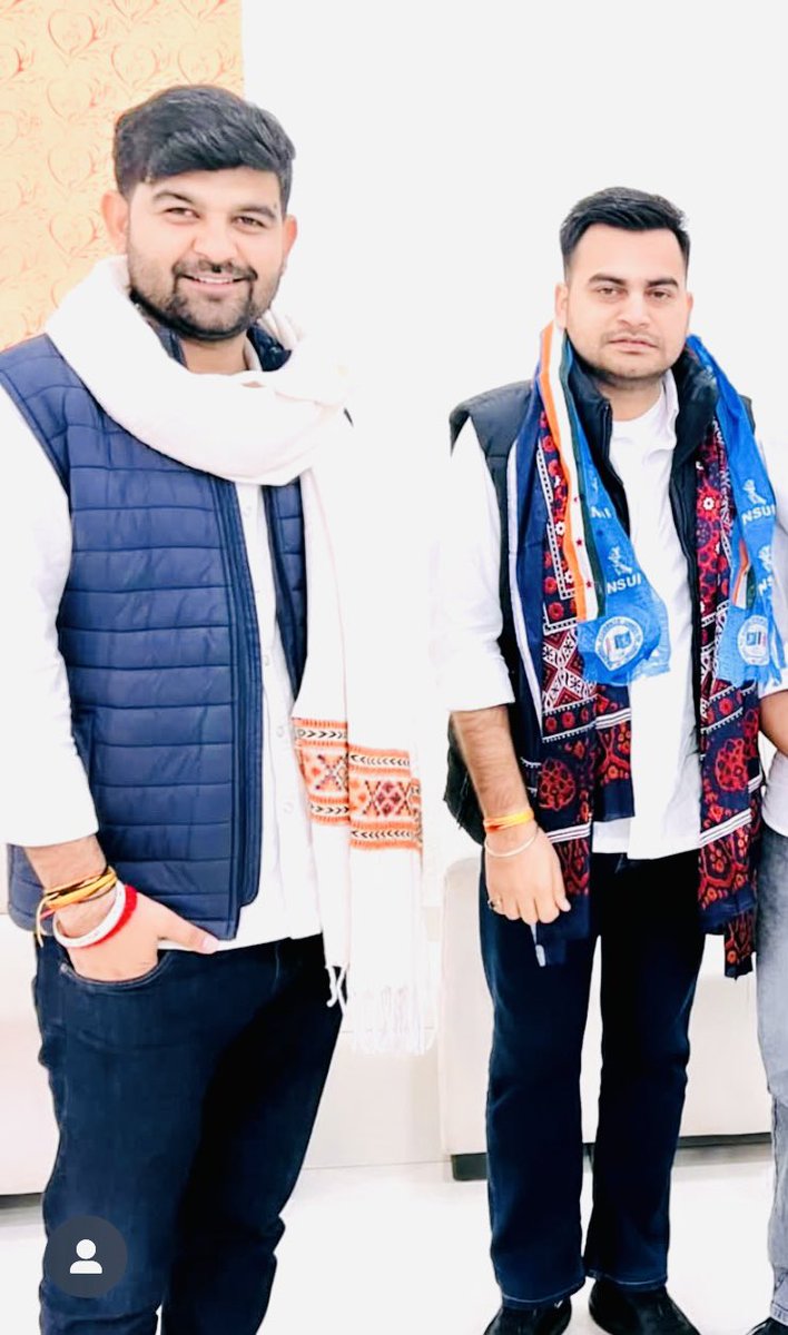 MAHESH CHOUDHARY (@maheshchodhryru) on Twitter photo NSUI के राष्ट्रीय सचिव ,राजस्थान प्रभारी श्री साहिल शर्मा जी को जन्मदिवस की हार्दिक बधाई एवं शुभकामनाएं।
मैं आपके अच्छे स्वास्थ्य एवं दीर्घायु जीवन की कामना करता हूँ !
<a href="/saahil_nsui/">Saahil Sharma</a>
#maheshchoudharyru NSUI के राष्ट्रीय सचिव ,राजस्थान प्रभारी श्री साहिल शर्मा जी को जन्मदिवस की हार्दिक बधाई एवं शुभकामनाएं।
मैं आपके अच्छे स्वास्थ्य एवं दीर्घायु जीवन की कामना करता हूँ !
<a href="/saahil_nsui/">Saahil Sharma</a>
#maheshchoudharyru