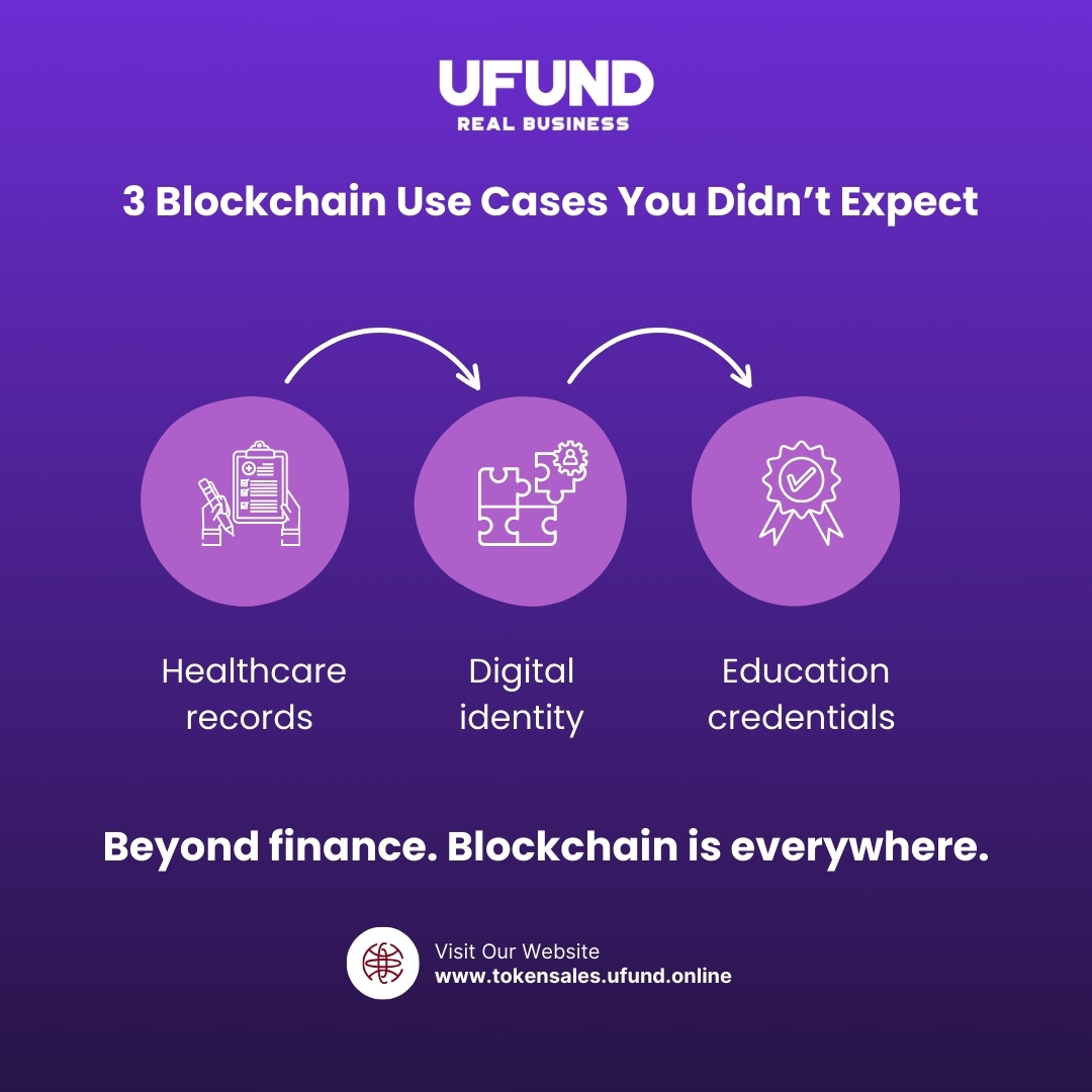 UFUND1's tweet photo. Blockchain isnβt just finance. Think healthcare, ID, and education. π
https://t.co/momx0XgUAd
#UFUND #UFDToken #BlockChain #BlockchainTechnology #Crypto #DigitalAssets #Tokenization https://t.co/3bdQ7Ll1pQ