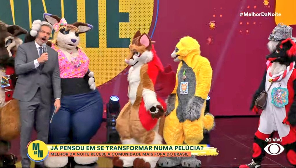 Me playing with host <a href="/otaviano/">OTAVIANO</a> during <a href="/melhordanoite/">Melhor da Noite</a> TV show in Brazil 💜

Full video 
youtube.com/live/GB_Jef6pc…

#sallylauderdale #ssbbw #bbw #fatfurs #fatfursona #fursuit #fursuiter #furry #furryfandom #furrybrasil 🇧🇷