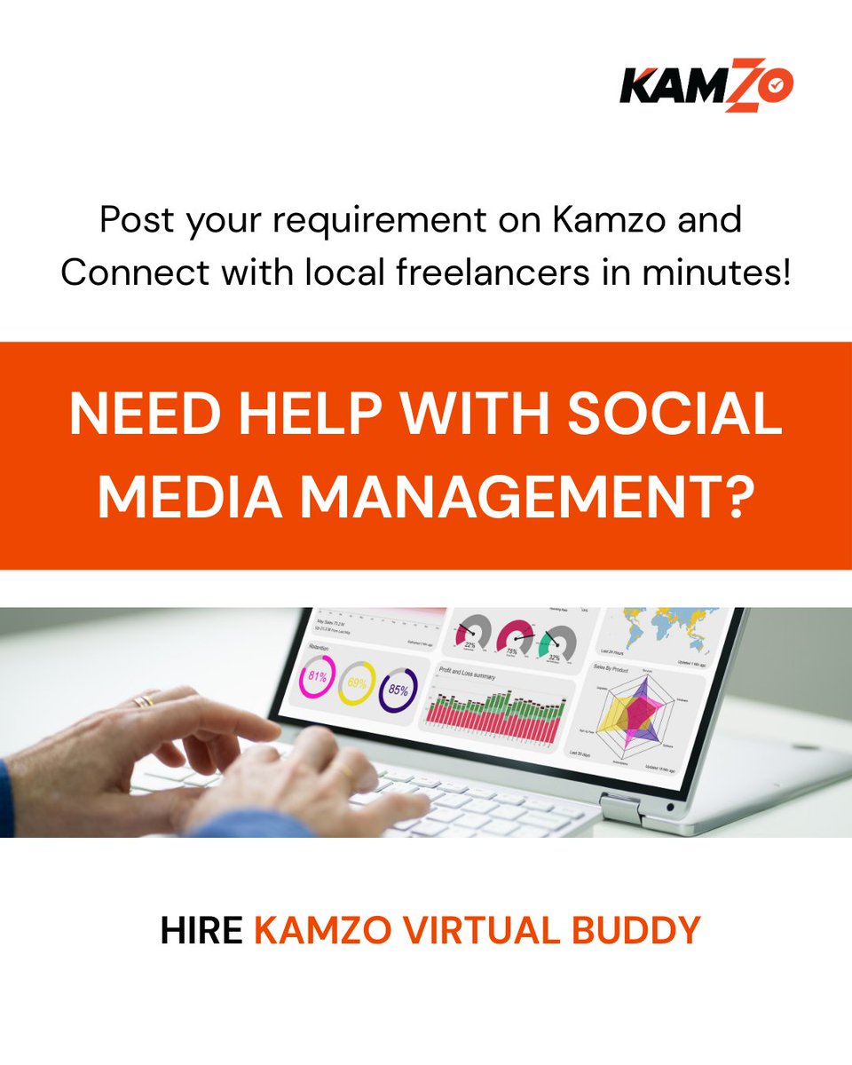 kamzo_app's tweet photo. Need help with social media management? 
Hire a Kamzo Virtual Buddy Freelancers and grow your online presence — smarter, faster, and stress-free.
👉https://t.co/h3eKsutEFW
Join Kamzo today and support local talent!
#Kamzo #freelance https://t.co/Y97wHkJB1v