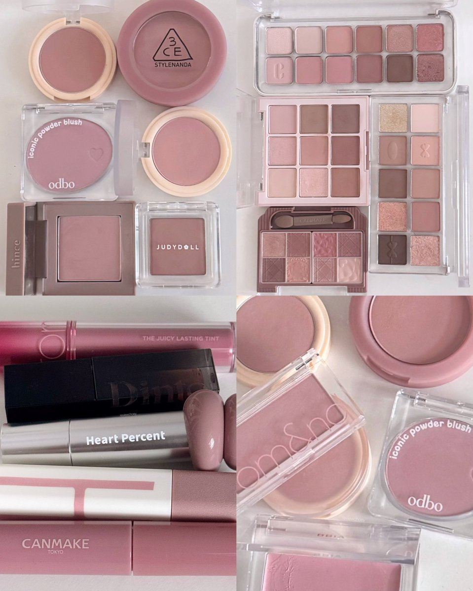 มัดรวมไอเทมโทนชมพูตุ่น mauve สวยละมุน ตุ่นๆ กลมกล่อมไม่ติดหวานใช้รอดทุกโทนผิว✨🎀

(รีวิว&amp;สวอททุกตัวในเธรดคับ)