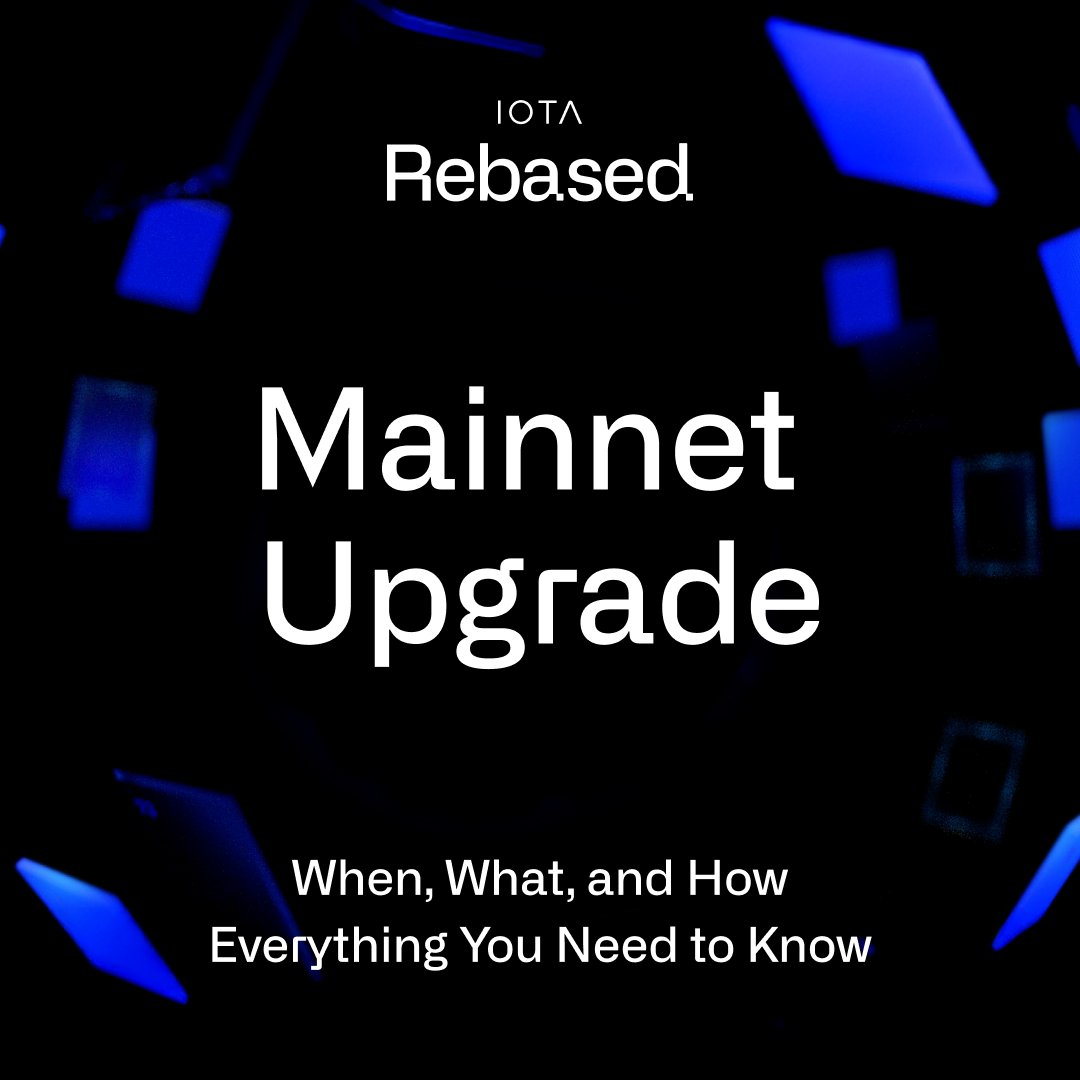 iota's tweet photo. [ICYMI] Rebased is happening on IOTA on 05.05.25 at 9AM CEST. Get ready for a new #IOTA network with:
⚡ 50k+ TPS
📈 10–15% APY staking
💡 L1 smart contracts via MoveVM
🛡 Full decentralization with 150 validators
Real-world adoption, here we come!
🔗 https://t.co/CR2O6rocM4 https://t.co/DgeF0WHA3u