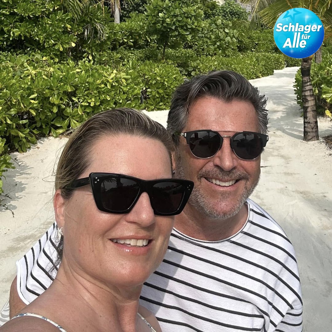 ⁠Tolles Foto von Thomas Anders und seiner Frau. Wer hat auch Lust auf Urlaub? ☀️