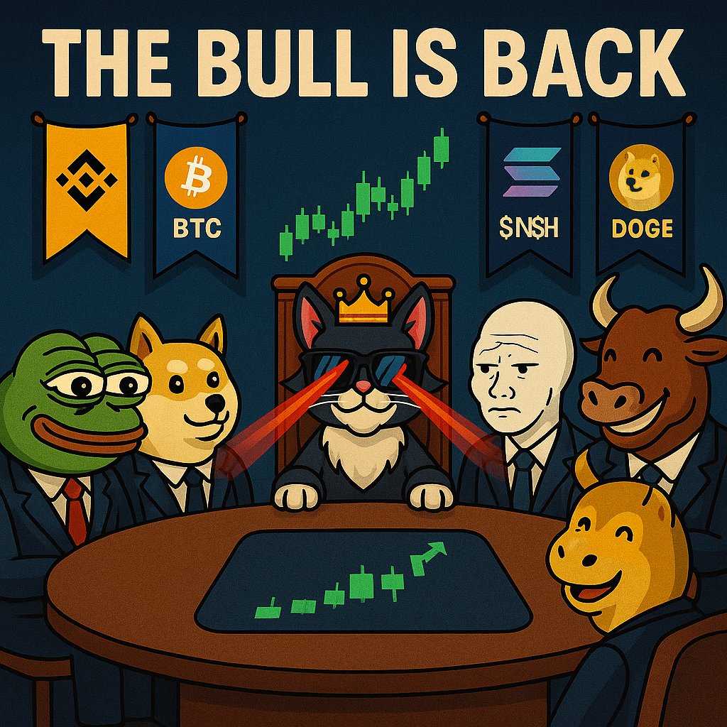 NoshiCoin's tweet photo. Meow.
Bull.
Moon.
Repeat.
🚀😼🌕📈
#OnlyNoshi #NOSHI #BullRun #Crypto #Memecoin #Bitcoin #Ethereum #Solana #DOGE #SHIB #PEPE #Floki #AltcoinSeason #CryptoTwitter #Bullish https://t.co/Ll2X29jbM6