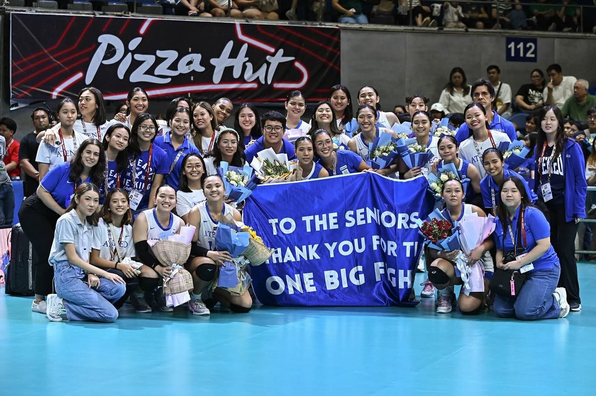 TeamAMDG's tweet photo. Thank you for the one big fight Ateneo Blue Eagles! 💙

📷 @uaap_official Neo Garcia/UAAP Season 87 Media Team https://t.co/eegdd0aVIo