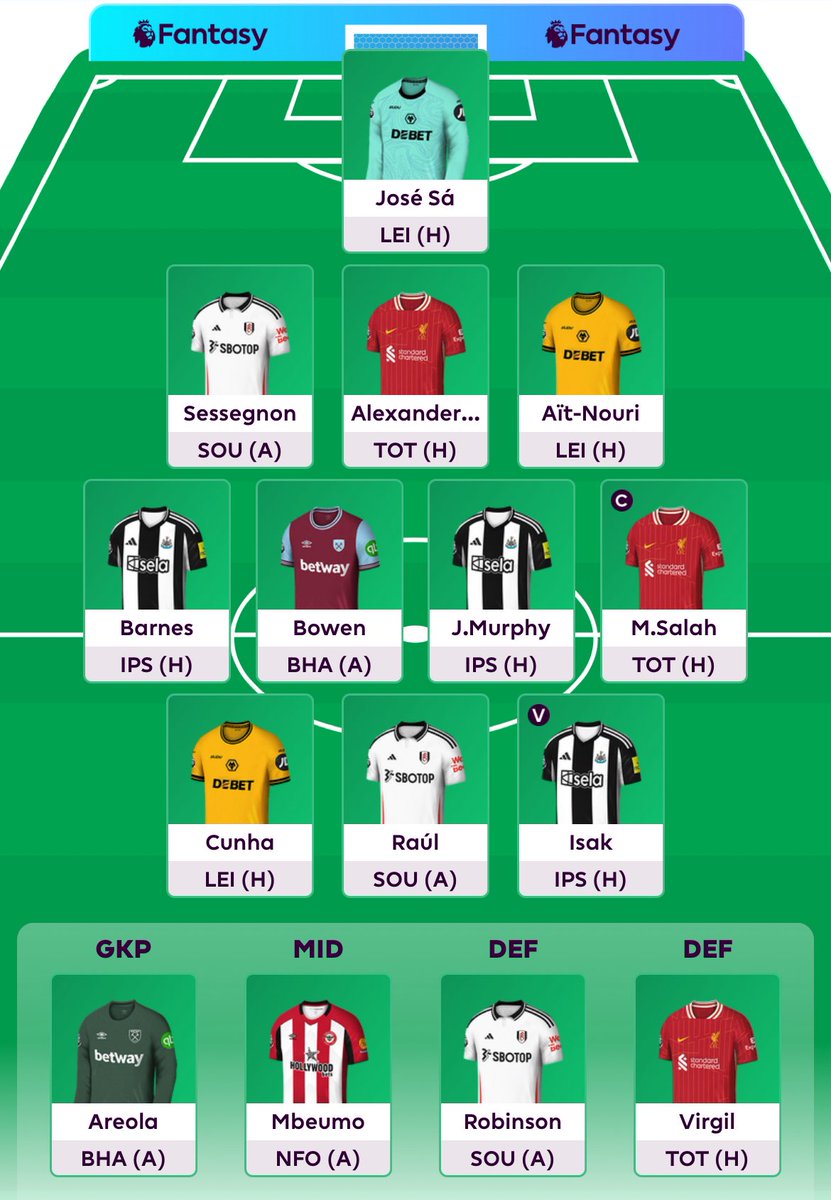 spacejosh007's tweet photo. #BGW34 Battle Plan ππ¨
Free Hit β
π₯
Β© Salah π§’ π
π 315k
π¦ Β£7.5m
Goodluck guys π
#FPLCommunity #FPL #Fantasy #DGW34 #EPL #Football #PremierLeague #FPLChat https://t.co/0QWc06FPhr