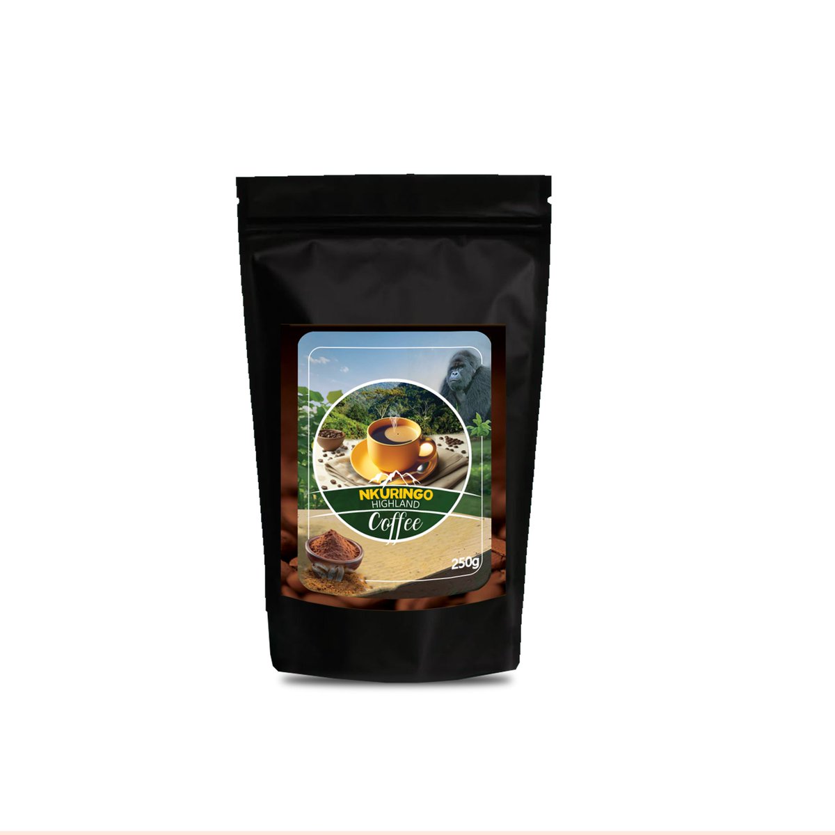 Wake up to a cup of pure arabica coffee from our Nkuringo Highland Coffee overlooking the Bwindi Gorilla National Park