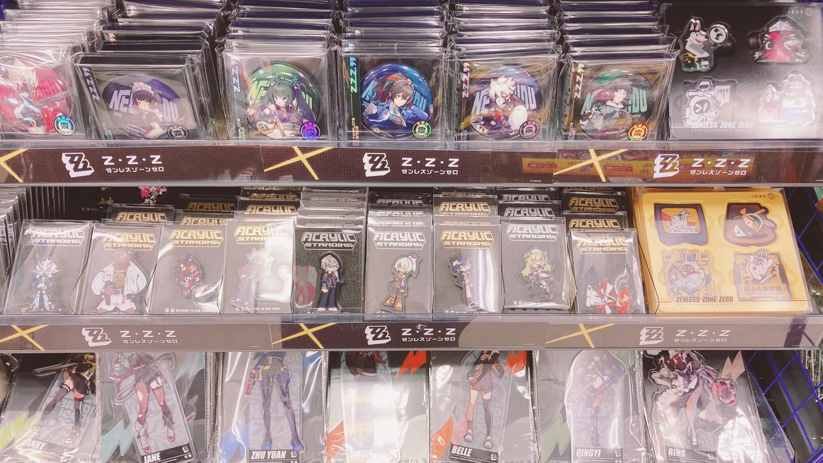 グッズ入荷情報】 「#ゼンレスゾーンゼロ」より 各種新商品グッズが