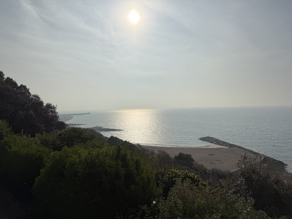 Good morning from Folkestone