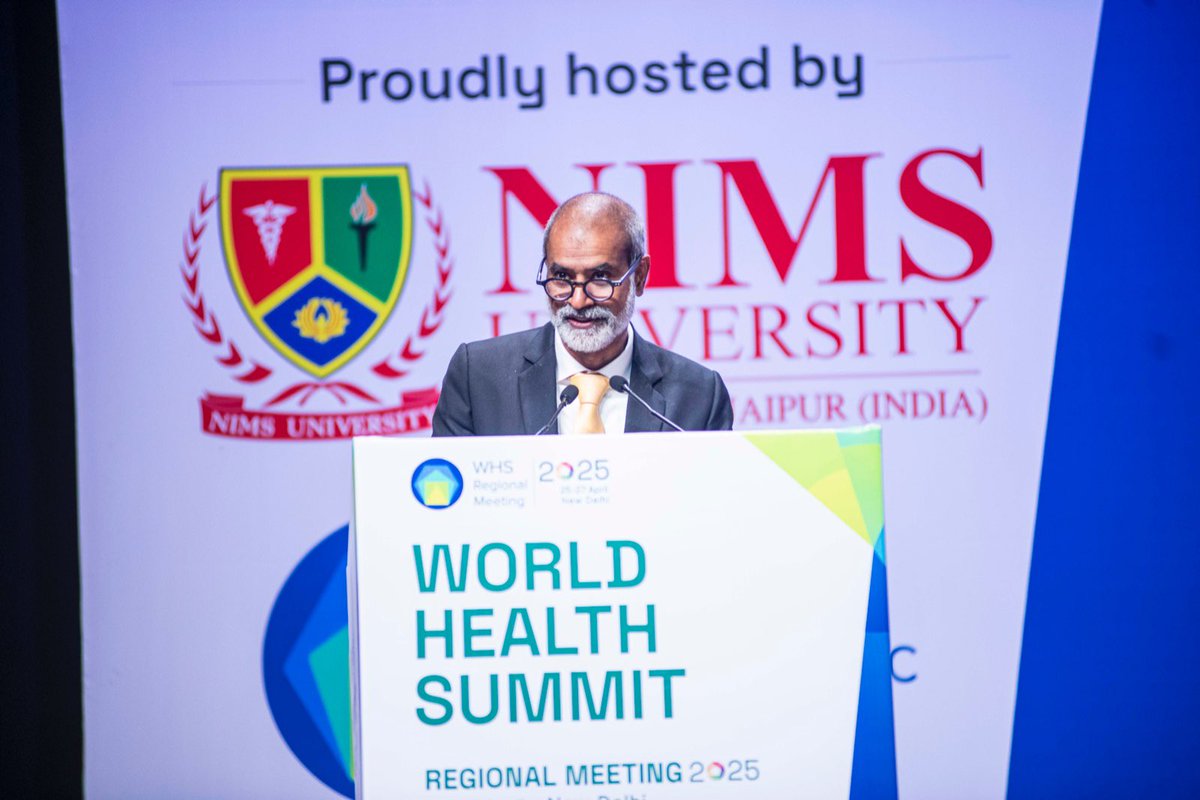 Sam Mort (@sammort9) on Twitter photo At last night’s opening of the #WHS2025 in Delhi, <a href="/UNICEFROSA/">UNICEF South Asia</a> Regional Director <a href="/S_Wijesekera/">Sanjay Wijesekera</a> urged delegates to “invest in frontline workers” most of whom are women who provide lifesaving services to underserved, hard to reach children and women. #ForEveryChild, health At last night’s opening of the #WHS2025 in Delhi, <a href="/UNICEFROSA/">UNICEF South Asia</a> Regional Director <a href="/S_Wijesekera/">Sanjay Wijesekera</a> urged delegates to “invest in frontline workers” most of whom are women who provide lifesaving services to underserved, hard to reach children and women. #ForEveryChild, health