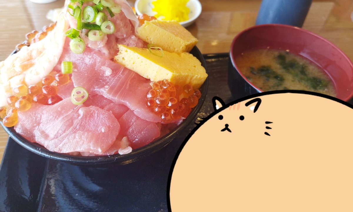 OniginiSu's tweet photo. 少し前ですが、サンド伊達さんのコロッケあがってますで紹介されてた
いわき・ら・ら・ミュウ行ってきました～
海鮮丼うますぎた
天気も良く、海に行くことほぼ無いので
とても気持ちよかった

#ららみゅう #サンド伊達のコロッケあがってます https://t.co/qfU7IHw8d0