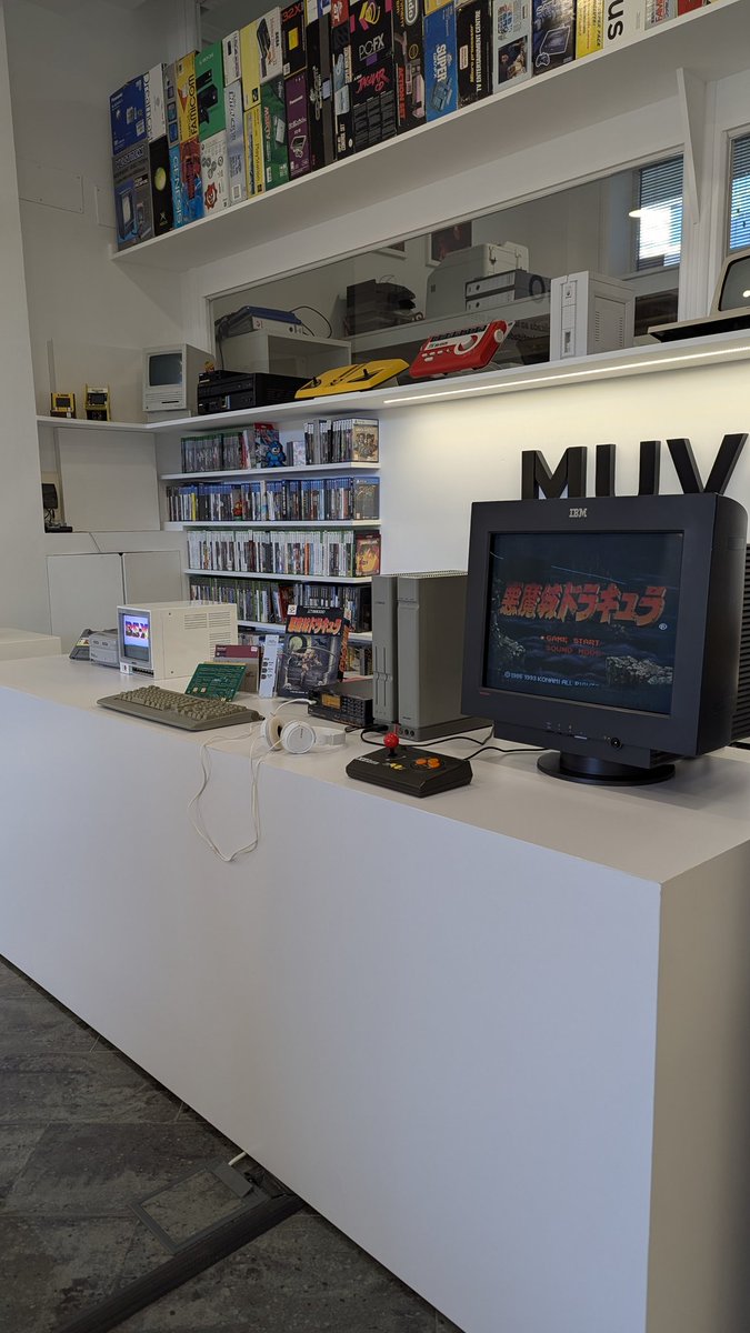 Hoxe o #MUVI vístese de gala para un día moi especial. 

<a href="/CulturaXunta/">Cultura de Galicia</a> <a href="/videoxogo_gal/">videoxogo.gal</a> #Videoxogos #VideoxogoGalego #Museo #VideoxogarGalego