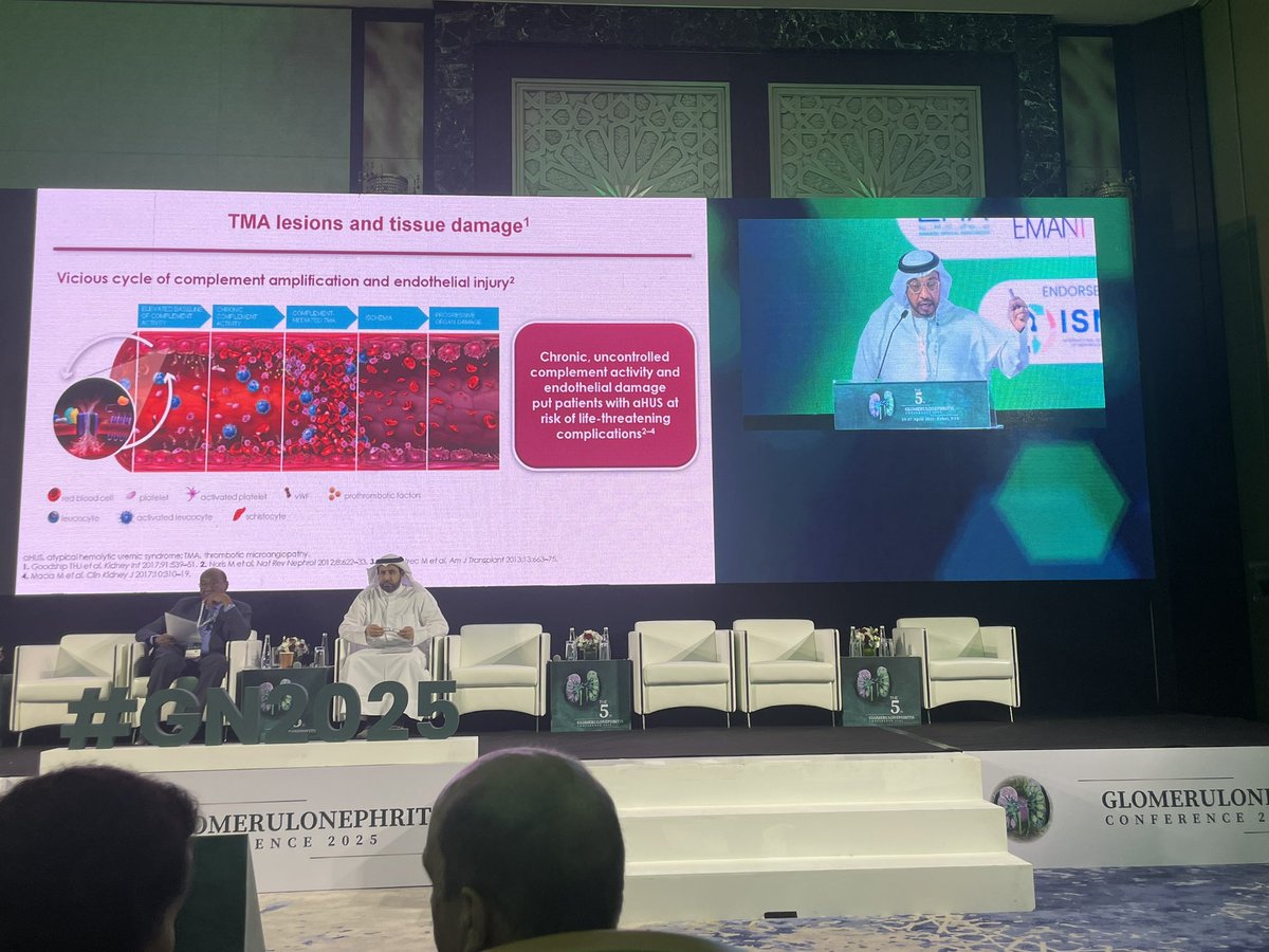 A Alabbas (@_abdullah_md_) on Twitter photo Dr Ayman Almadani discussing advances in aHUS care .
#GN2025 5th glomerulonephritis conference Dubai
<a href="/ISNkidneycare/">Int Society of Nephrology</a>
<a href="/visitdubai/">Visit Dubai</a>
<a href="/AtypicalHUS/">Atypical HUS</a> Dr Ayman Almadani discussing advances in aHUS care .
#GN2025 5th glomerulonephritis conference Dubai
<a href="/ISNkidneycare/">Int Society of Nephrology</a>
<a href="/visitdubai/">Visit Dubai</a>
<a href="/AtypicalHUS/">Atypical HUS</a>