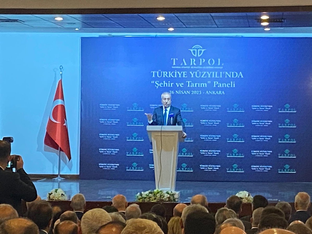 Tarpol düşünce kuruluşunun “Şehir ve Tarım” panelimdeyiz.. Şehirlere göçü engelleyemeden planlamayı nasıl yapacaksak!