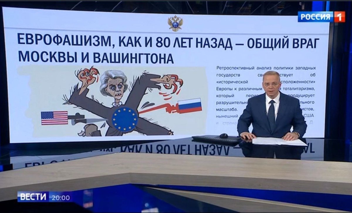 Jesus! "Today, as 80 years ago: eurofascism - the common enemy of Moscow and Washington"