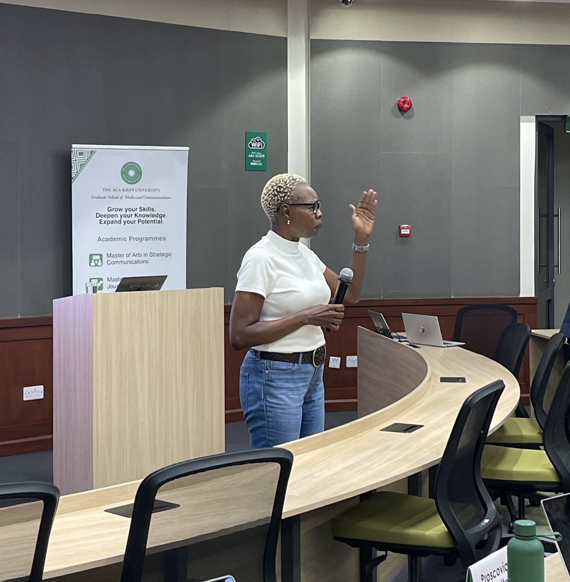 The beauty of sessions <a href="/AKU_GSMC/">AKU Graduate School of Media and Communications</a> is the rawness of the speakers. This is why we all need to rethink how we deliver.