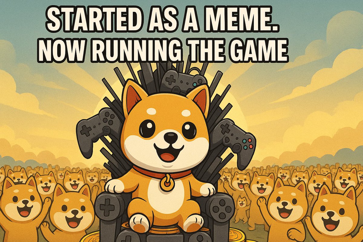 Started as a meme. Now running the game. BabyDoge.