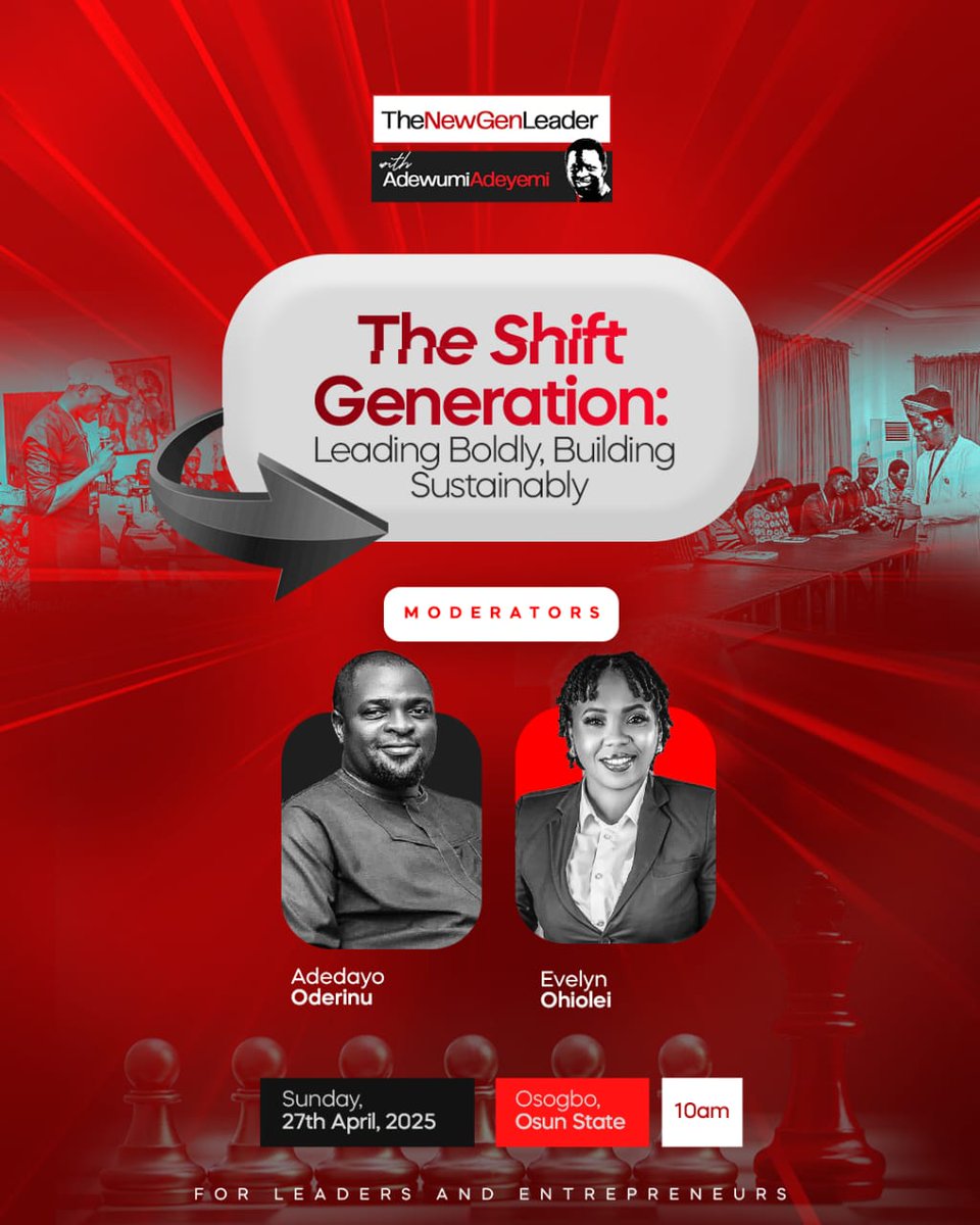 adewumiadeyemii's tweet photo. We’ll keep doing the little we can—because the future won’t wait.
It may not be popular, but it’s the right thing to do. And that’s enough.
#TheShiftGeneration #LeadershipThatWorks #Irekandu https://t.co/j1fYt5F3aq