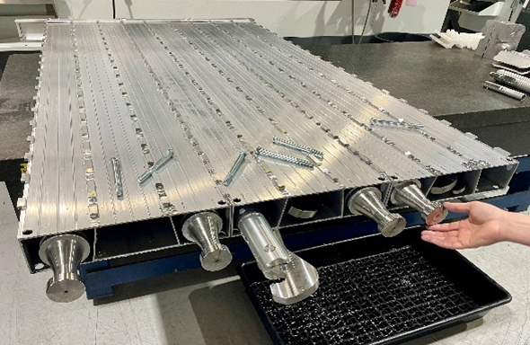 EasiBridge's tweet image. Game-changing innovation; MLC40 bridges in 2m elements - transportable in light-trailers
EB100: supported by @DASAccelerator
#Easibridge #GetOverIt
@thinkdefence
@nicholadrummond
@UKArmyLogistics
@Proud_Sappers
@agbdrilling
@Havoc_Six
@militaryhistori
@UKDefJournal
@Commando_Ops