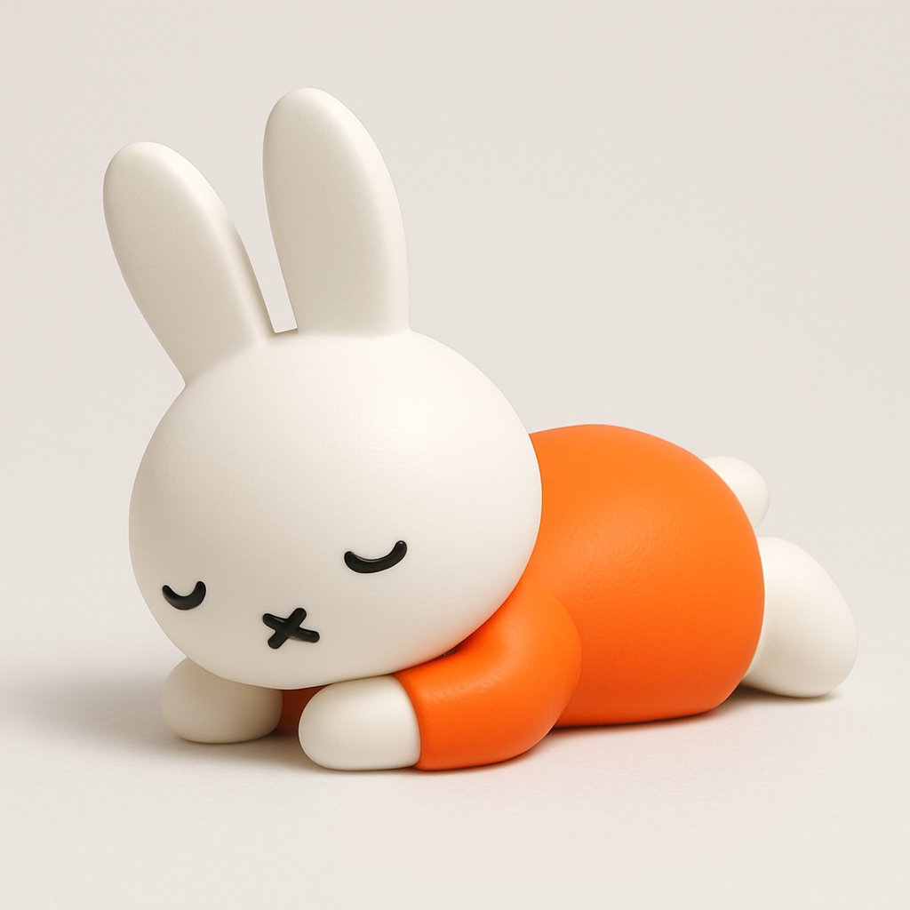 ①ミフィ購入
②会計時お金と引き換え
③ ①､②からミフィ=お金という法則が成立
④家にミフィが増える=お金が増える
⑤お金減ってない=幸せが増える🥰

という謎理論を思いつきました｡
(頭悪感が全開)
 #ミッフィー
 #miffy