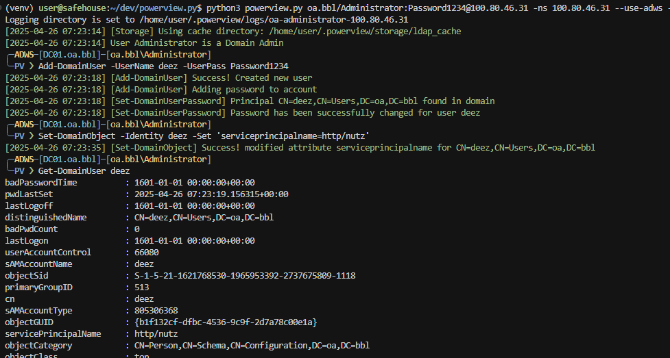 aniqfakhrul's tweet photo. https://t.co/7PFnT8tLlN 2025.0.7: you can now perform get/modify/add operations via ADWS. This is heavily inspired by the recent tool release, SOApy https://t.co/ID372jYUyA by @_logangoins https://t.co/PKee74rNdA