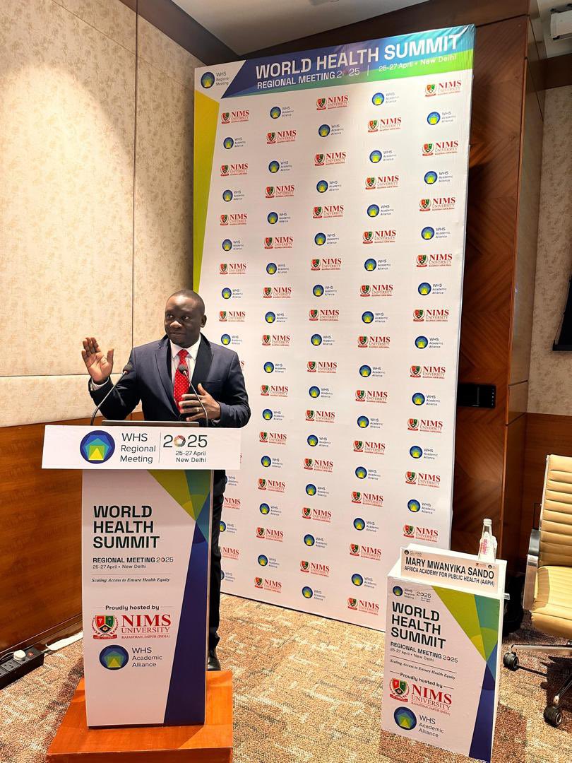 Ntuli Kapologwe (@tuserod) on Twitter photo Today, I had the honor of presenting on Africa’s Unique Needs, Practices, and Opportunities to Accelerate the Eradication of Extreme Poverty, Hunger, and All Forms of Malnutrition at the <a href="/WorldHealthSmt/">World Health Summit</a> in New Delhi, India.
I also participated in a vital panel discussion on Today, I had the honor of presenting on Africa’s Unique Needs, Practices, and Opportunities to Accelerate the Eradication of Extreme Poverty, Hunger, and All Forms of Malnutrition at the <a href="/WorldHealthSmt/">World Health Summit</a> in New Delhi, India.
I also participated in a vital panel discussion on