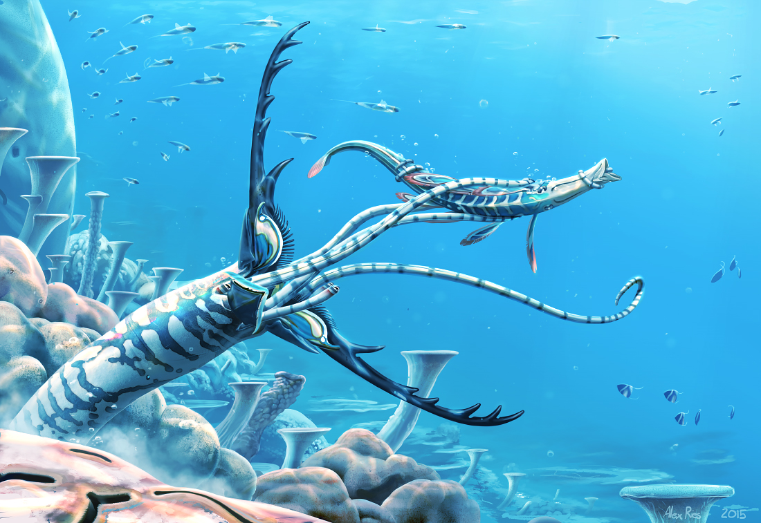 The Reef Antlerworm of Chriirah's warmer oceans. While many habitats ...