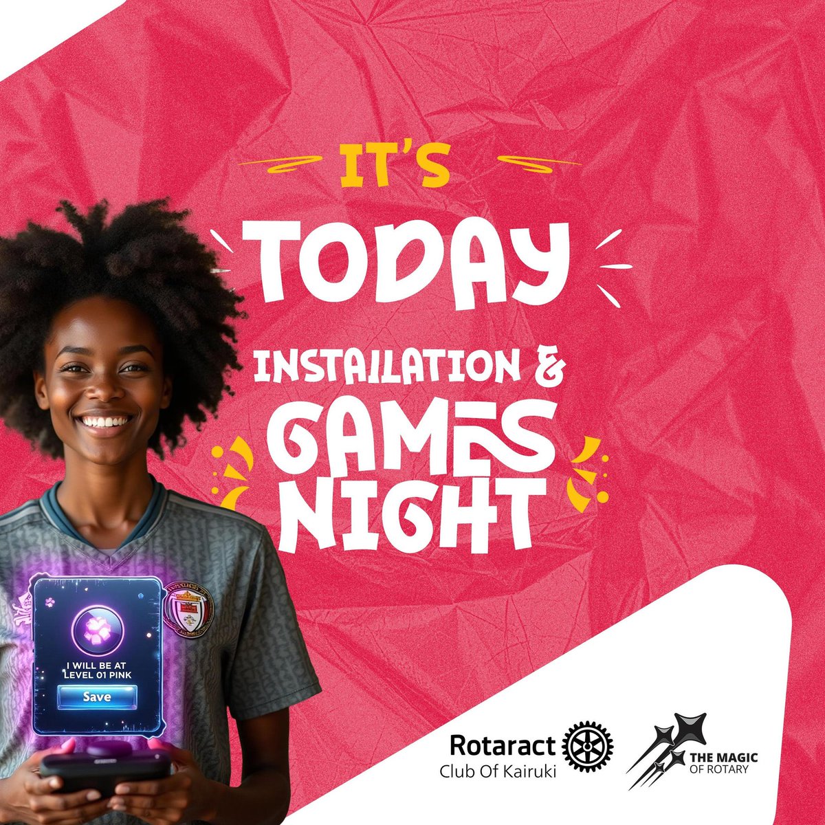 We had an amazing game night and induction session at Kairuki University 🎉🎉🎉