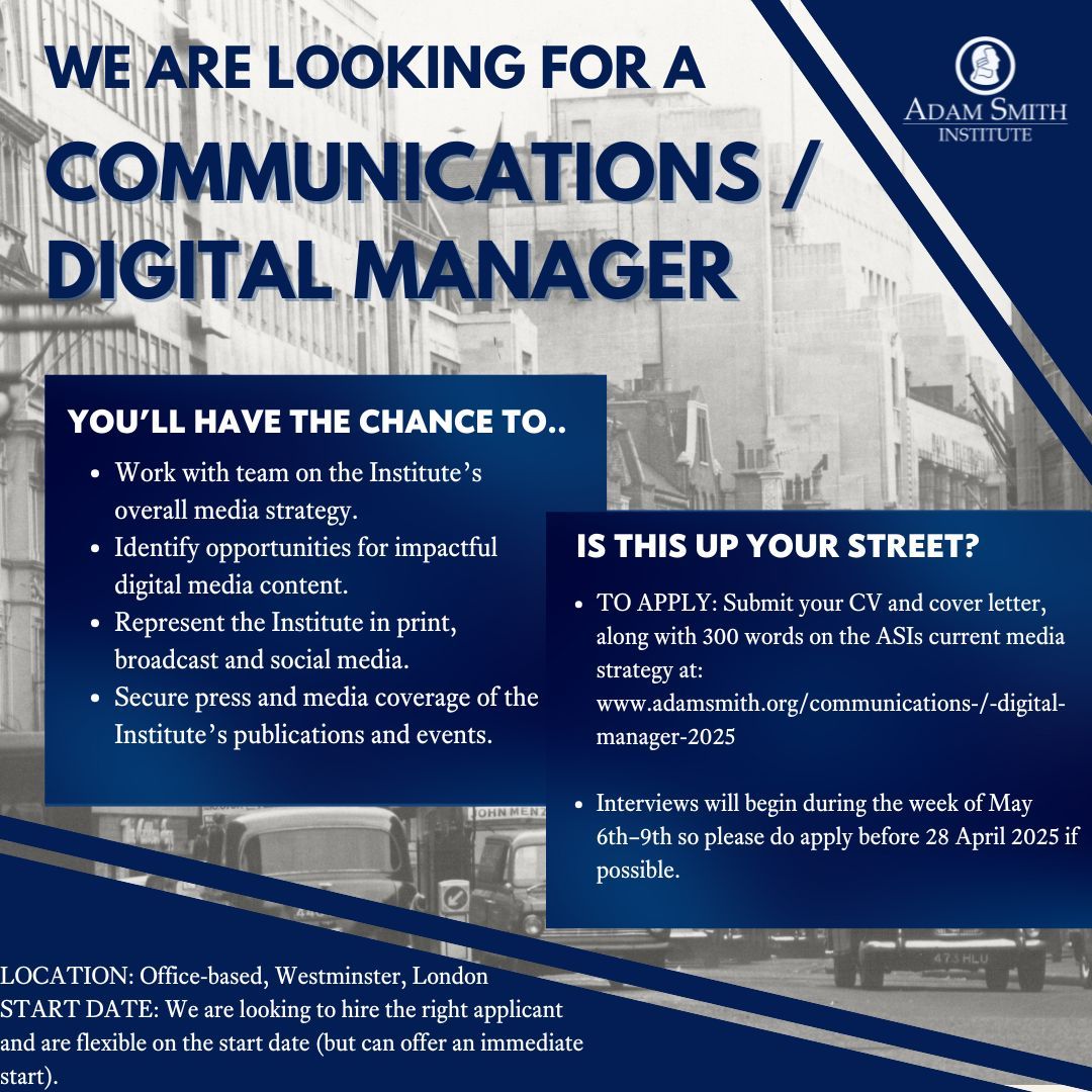 We are looking for a Communications/ Digital Manager! 

Click the link below to apply👇 

buff.ly/Gl0g7TX