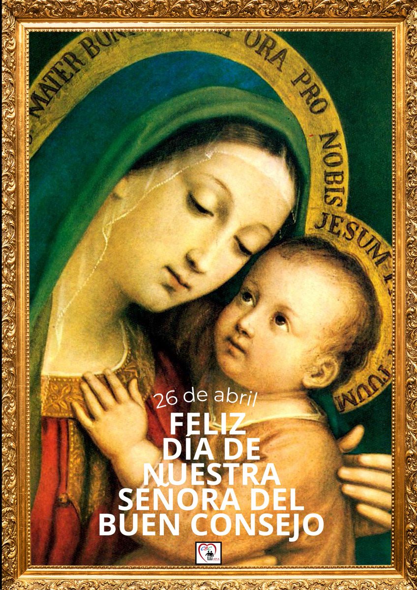 🌞 Buenos dias 🌞

Os deseamos un feliz Día de Nuestra Señora del Buen Consejo 😊