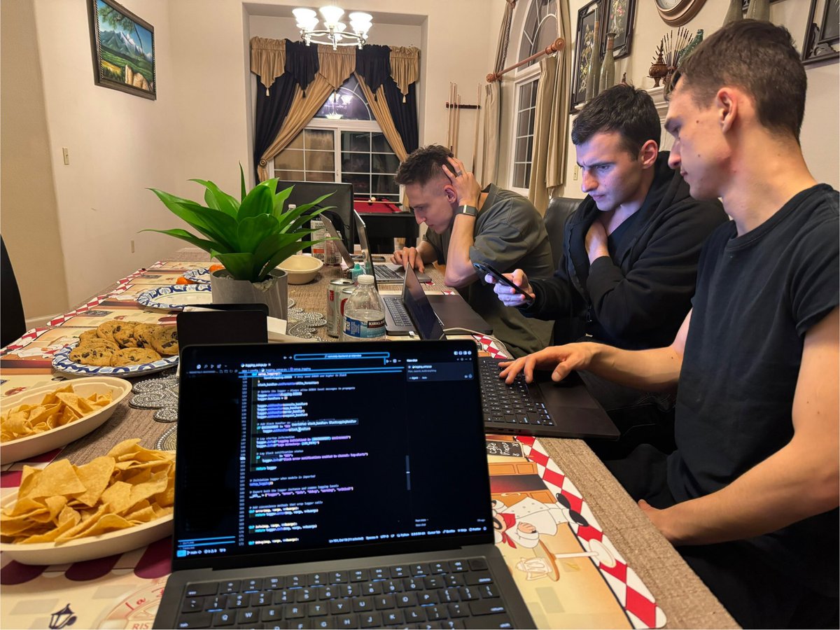 ironcarbs's tweet image. Your father didn’t go to war.
But he stayed up late building B2B Saas.