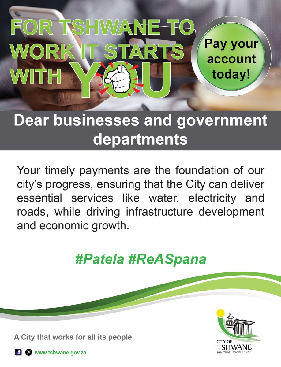 City of Tshwane tweet media