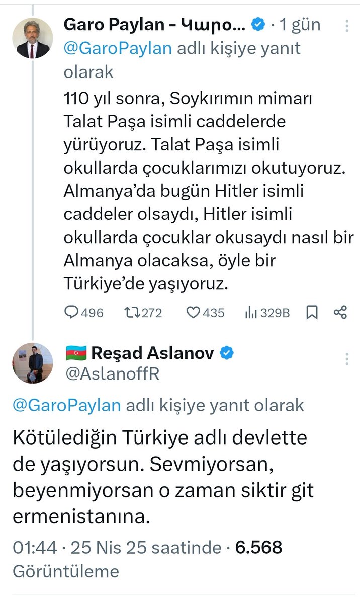 Türkiyeyi soykırım yapmakta ittiham eden ermeni bozuntusunun haddini bildirmeye çalışdım. Kendilerini   " Osmanlı Torunu" gibi tanıtan Torcuncuklar beni şikayet ettiler. 12 saatlık hesabım kilitlendi.  😊