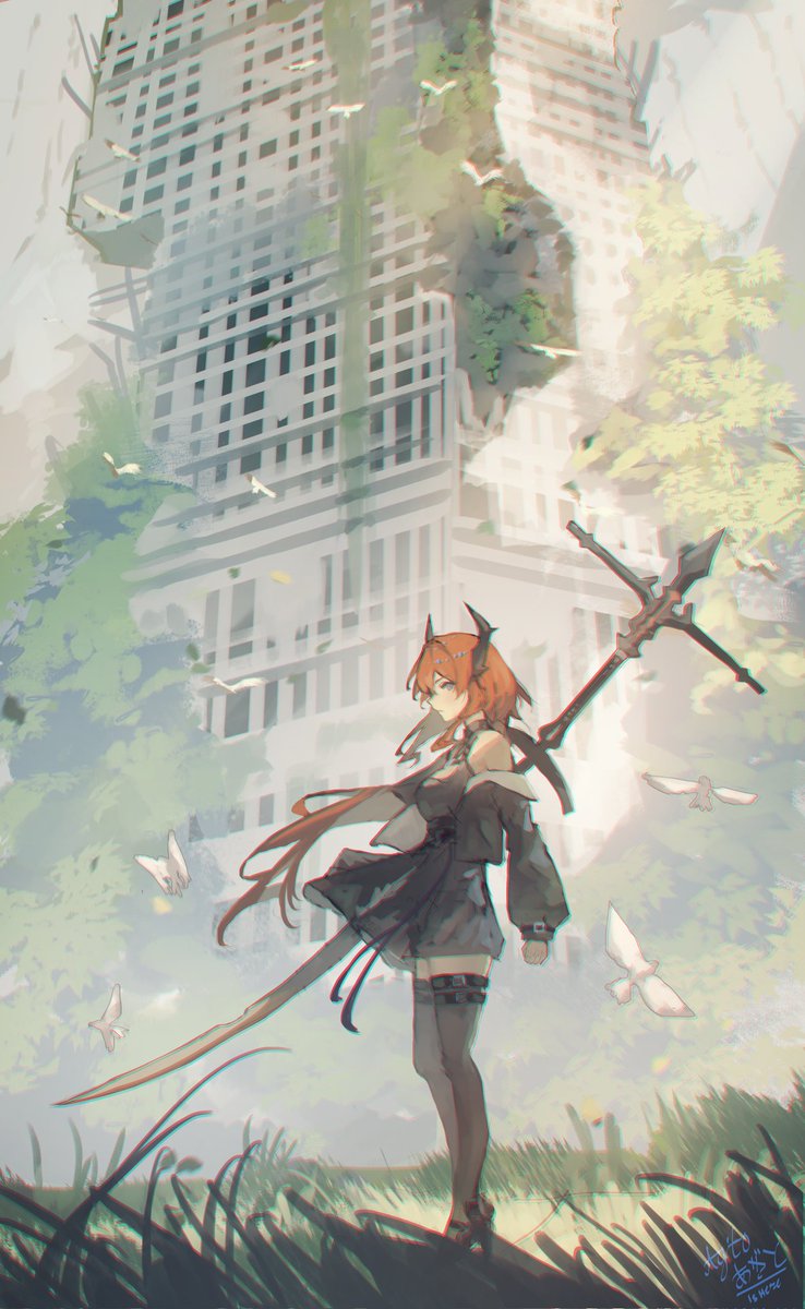 Surtr。

#Arknights #明日方舟 #アークナイツ #史尔特尔