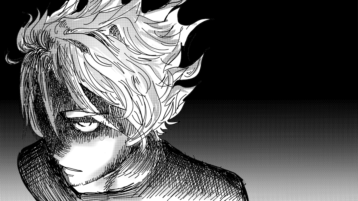 i thought i was so tuff while shading this but it makes no sense