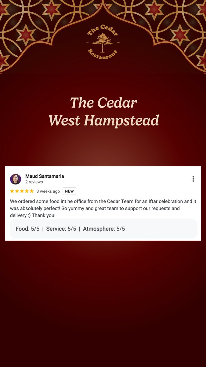 The Cedar Restaurant (@thecedarrest) on Twitter photo 