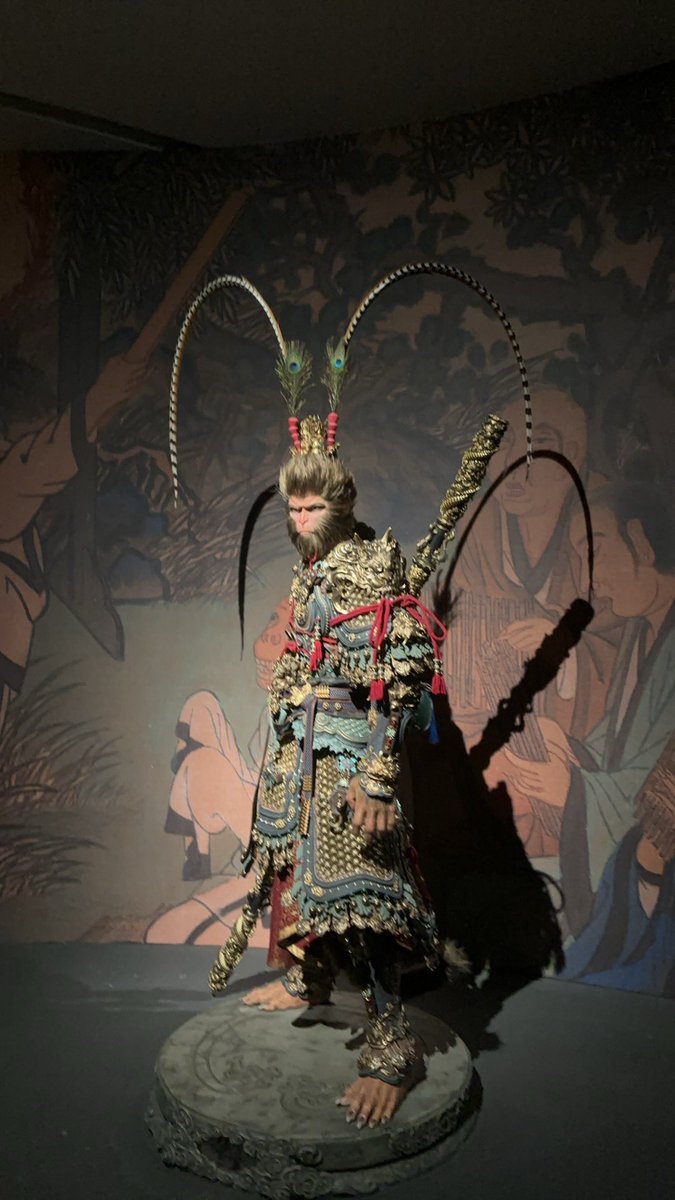 LeoNotShowmaker's tweet image. .@BlackMythGame it is absolutely astonishing at Black Myth: Wu Kong Art Exhibition. What a combination of art and game!
Game is art.