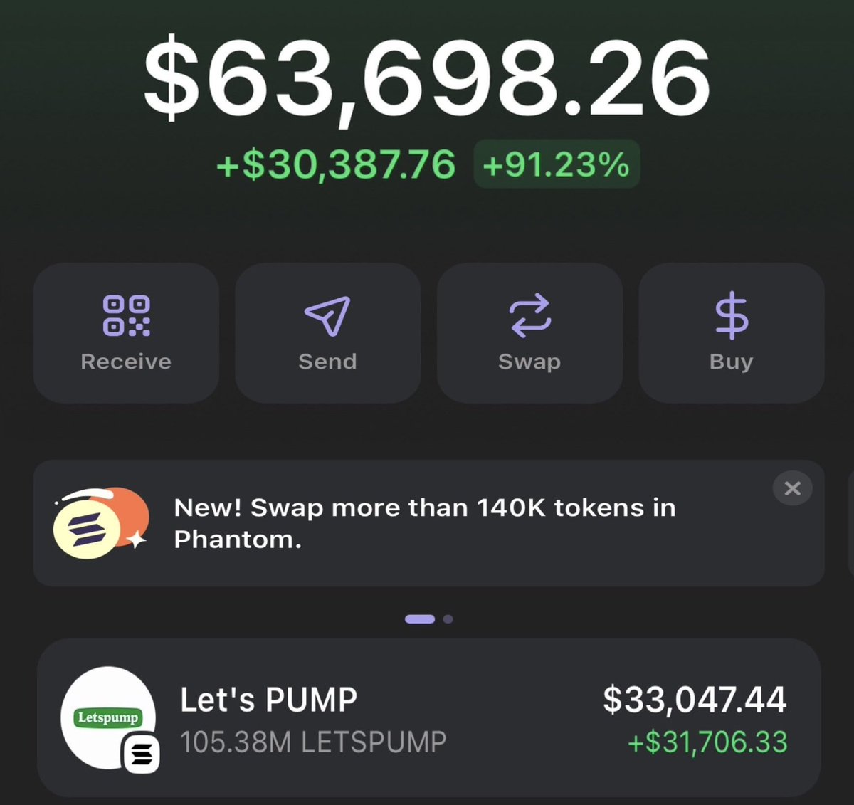 SenseiCaps's tweet photo. π #LetsPUMP is SKYROCKETING!
Printing massive profits inside my private Alpha TG! ππ°π₯
π§Ύ CA: 8wAPf9Tiwph9AdtRaqRxr5tWiMUE2uo8unSKYTGopump
β Follow + DM to join before the next rocket launches!
#LetsPUMP #AlphaCalls #CryptoProfits #MicroCapWins #Next100x #TelegramAlpha