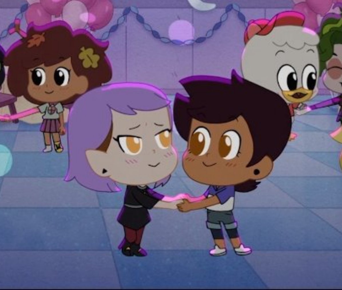 sinsmasshowman's tweet photo. LUMITY and SASHANNARCY together in the new Chibiverse episode!?

Did we just win!?

#Chibiverse #Amphibia #SashaWaybright #MarcyWu #AnneBoonchy #Sashannarcy #TheOwlHouse #LuzNoceda #AmityBlight #Lumity https://t.co/EJijizE62T