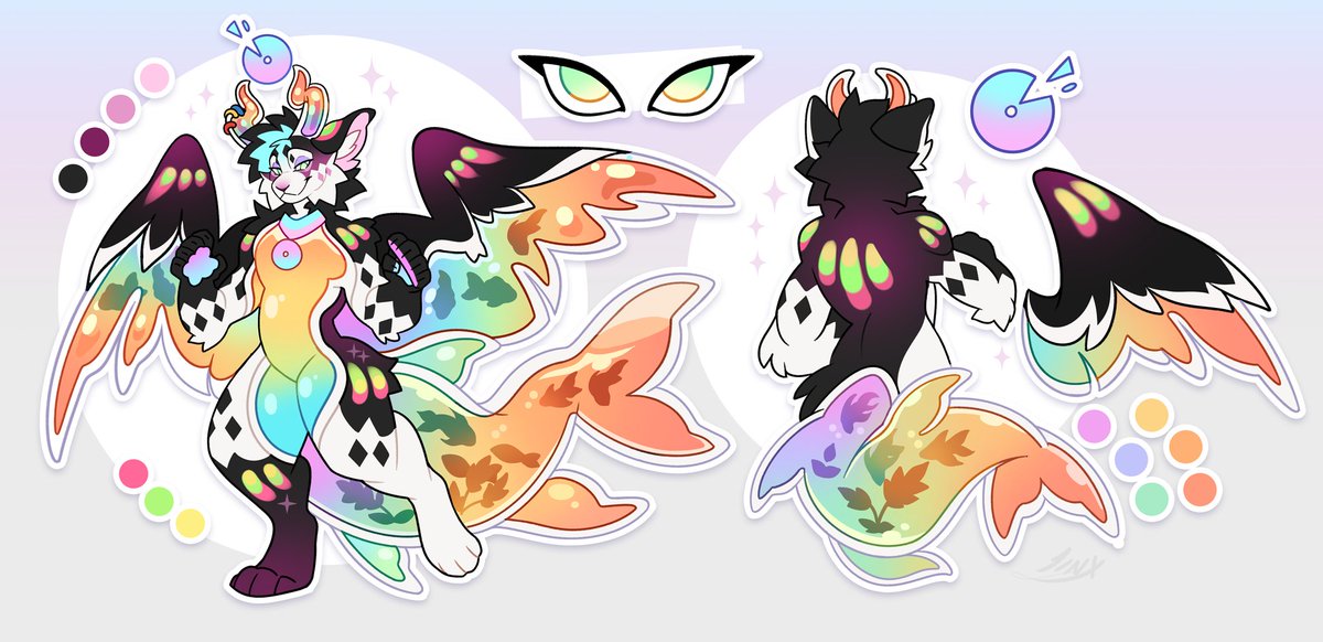 TayioSol's tweet image. Don't think i ever posted these finished adopt references aswell