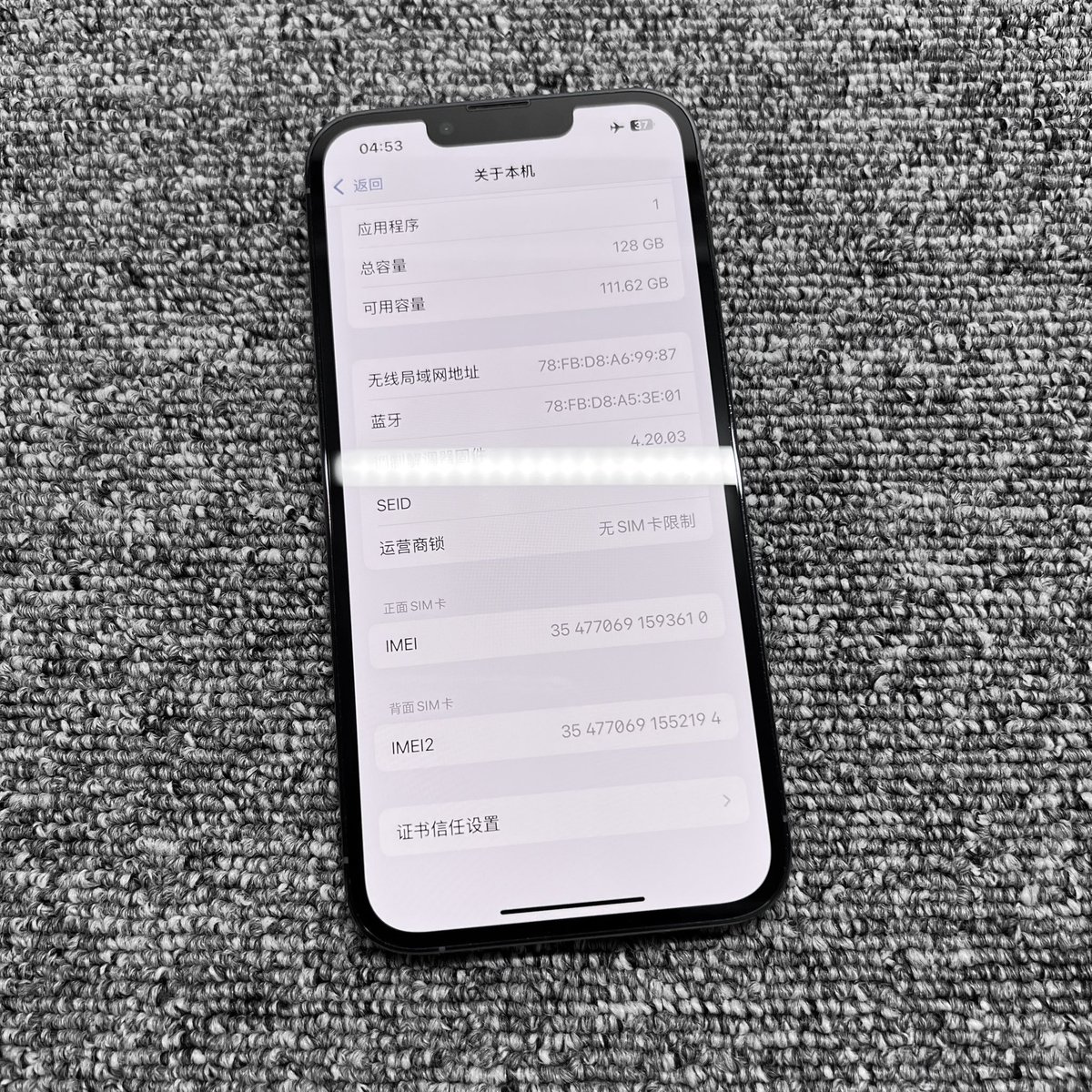 xiaochun3090's tweet photo. iPhone13Pro 国行 💰3050
128G 远峰蓝 97新 双卡5G
换好超容电芯 其余纯原全好
单机送壳膜快充 扩1T💰480
#iPhone13Pro #二手蘋果 #二手iPhone https://t.co/rs9PE2nJ7H