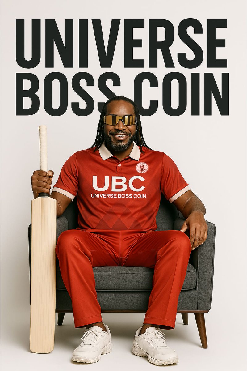 Cryptum_Head's tweet photo. @YisusCryptos 🌟 "There will never ever be another Gayle. It’s only going to be one Universe Boss." – Chris Gayle
Invest in $UBC and be part of the legacy. The Universe Boss is now on the blockchain! 🚀
Join us:-@ubc_off
#UniversalBossCoin #CricketCrypto #memecoin #CelebrityBigBrother https://t.co/7czrWcB7NI