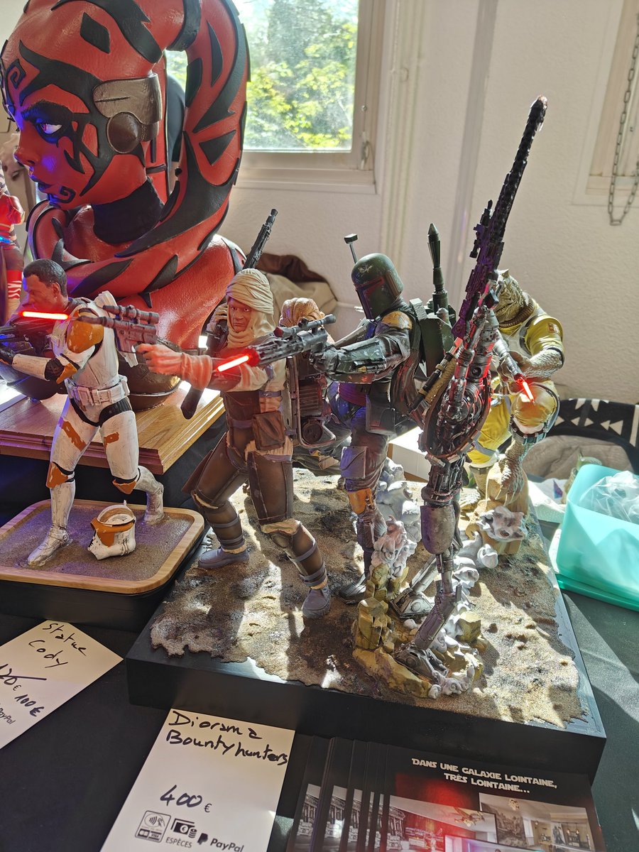 Petite visite sur le stand de nos amis de La Forge de Nico a Générations Star Wars.

#GalaxieSW #GenSW2025