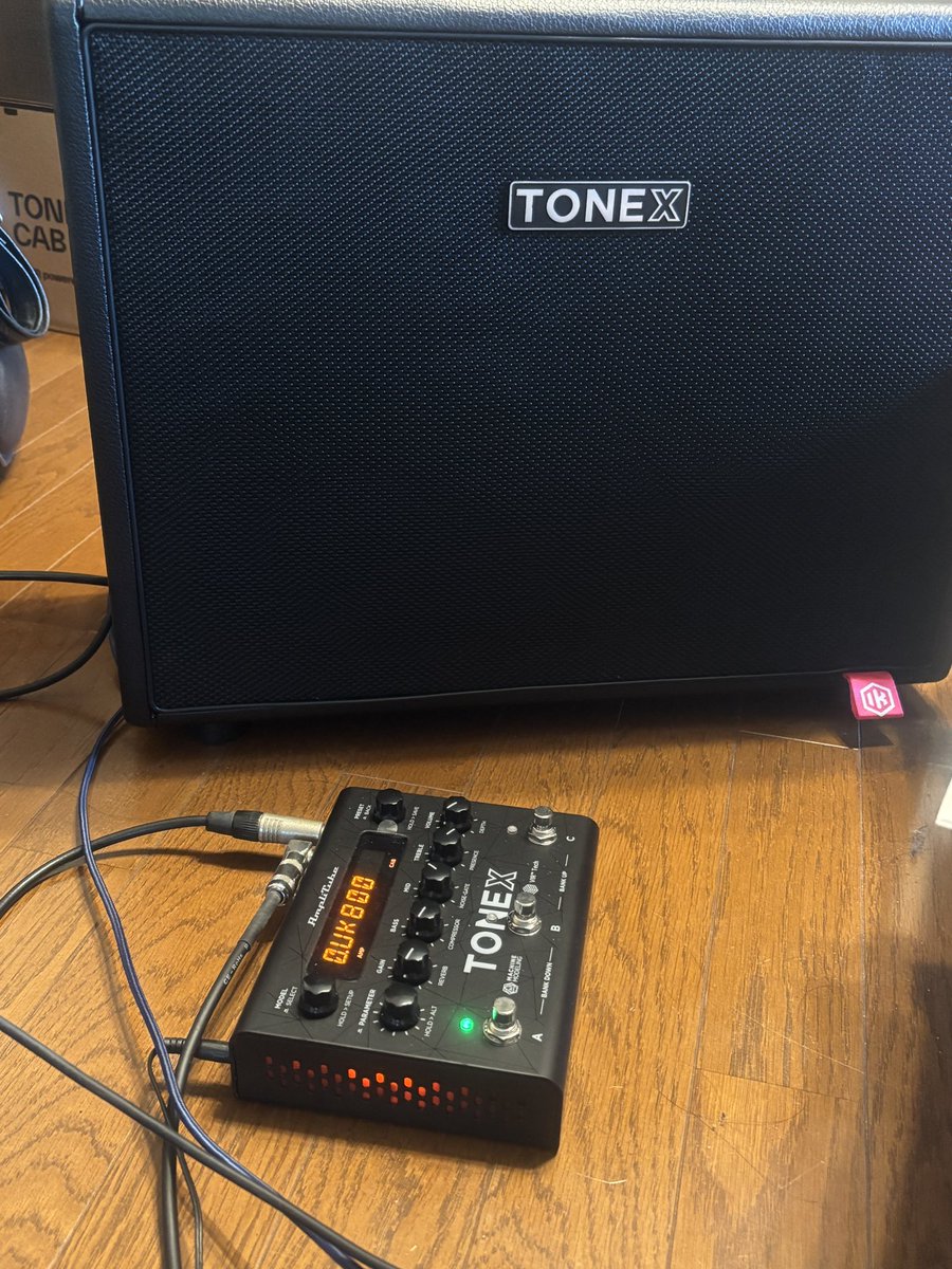 kiryu_takayoshi's tweet image. #ikMultimedia
#TONEXCAB に #TONEXPEDAL をつないでみた。

ものすごくつらいけど、もしかすると私が今までに触れてきたアンプの中でダントツの最低かも。

ずっと楽しみにしてきただけにこれはショックすぎる。