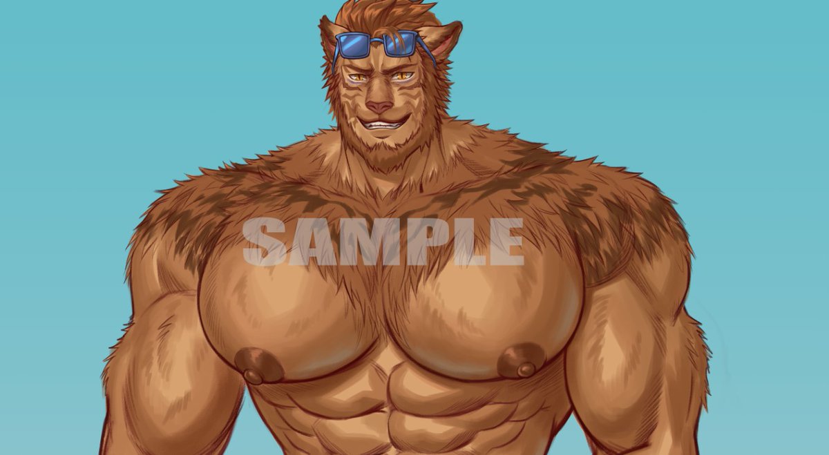 Recent Hroth comm, ^^/ #ffxivhroth #bara