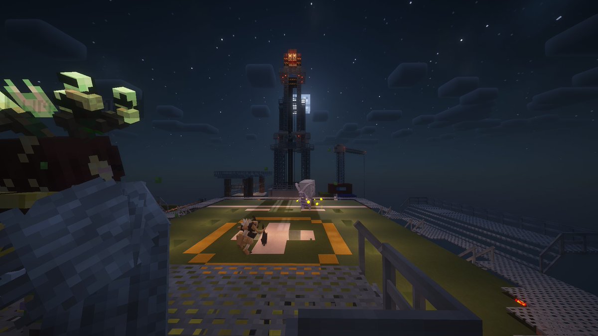 ⚙️ The Steel Gym ⚙️

Welcome to the Oil Rig! An incredible build made by <a href="/Soldraic/">Soldraic</a>, who has designed complex parkour beams to navigate, which you must overcome to fully power up the main rig, ready to fight a challenging battle on the helipad!